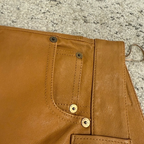 Polo NWOT Sz.6 Lambskin leather jeans by Ralph Lauren - Picture 4 of 15